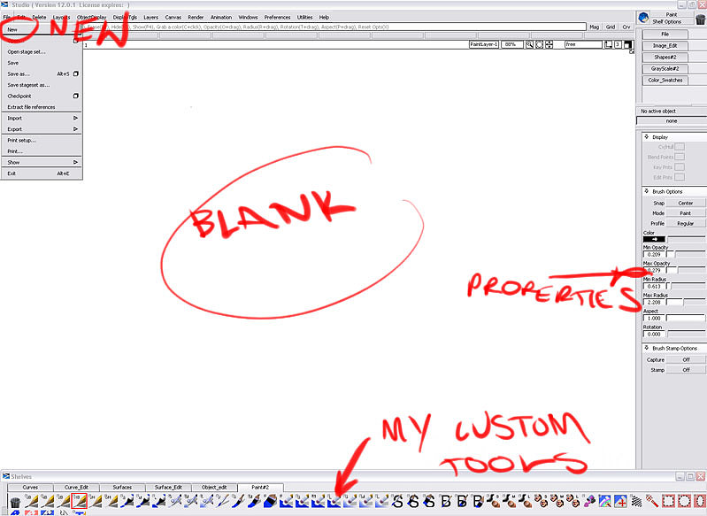 Hand drawn tutorial，Alias，Electric razor，Drawing process，