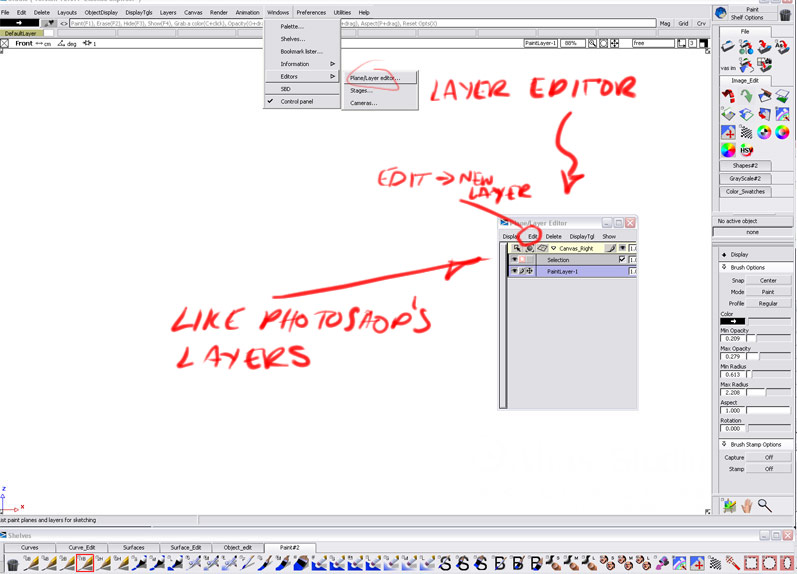 Hand drawn tutorial，Alias，Electric razor，Drawing process，