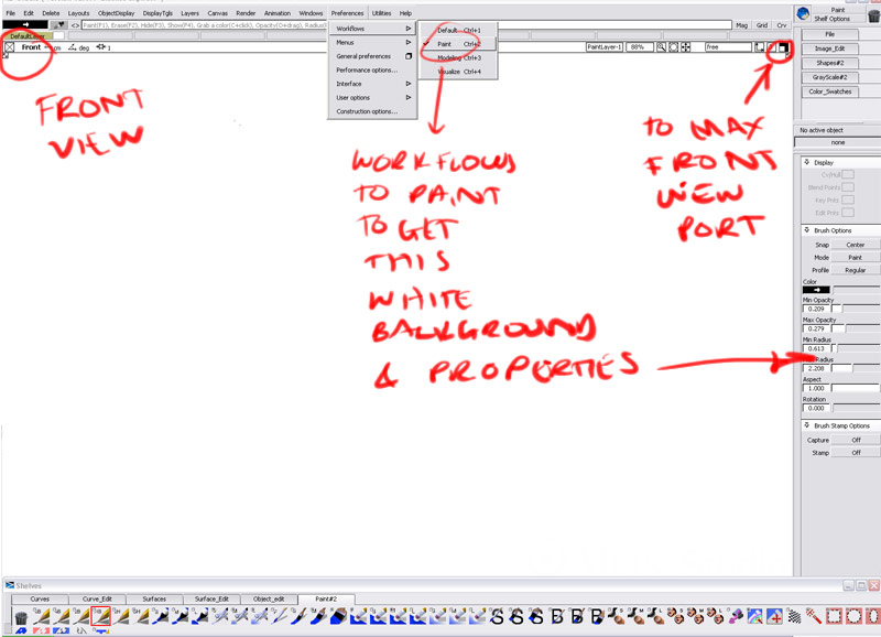 Hand drawn tutorial，Alias，Electric razor，Drawing process，
