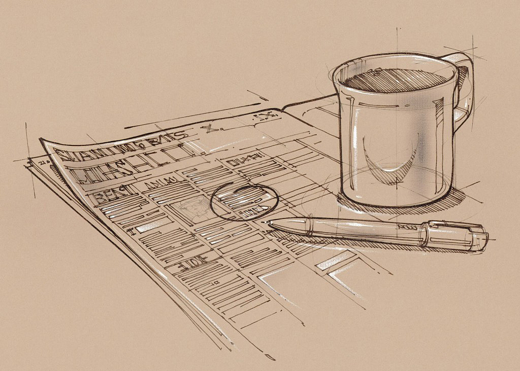 Hand drawn product design，Background color，Highlight，delicate，