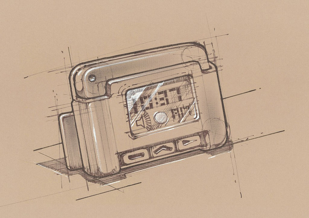 Hand drawn product design，Background color，Highlight，delicate，