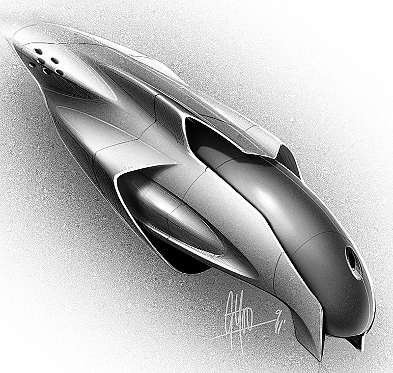 Light and shadow training，Hand drawing of product form，Black and white gray，Designer George Yoo，