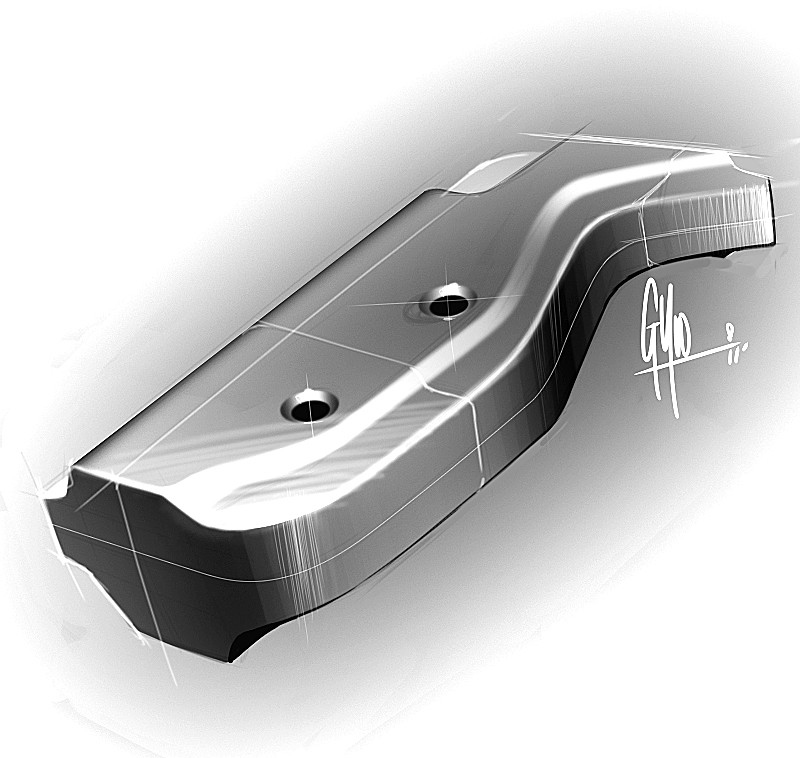 Light and shadow training，Hand drawing of product form，Black and white gray，Designer George Yoo，