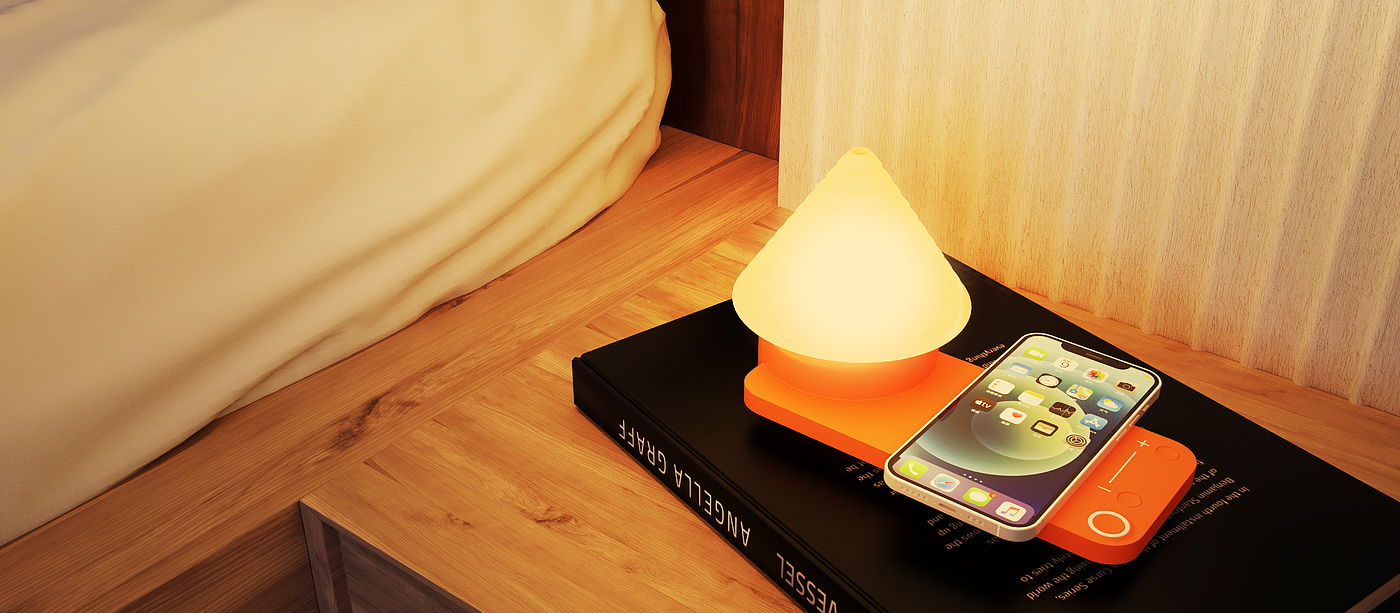 Wireless charging，Aromatherapy lamp，lamp，charge，3C products，Household appliances，