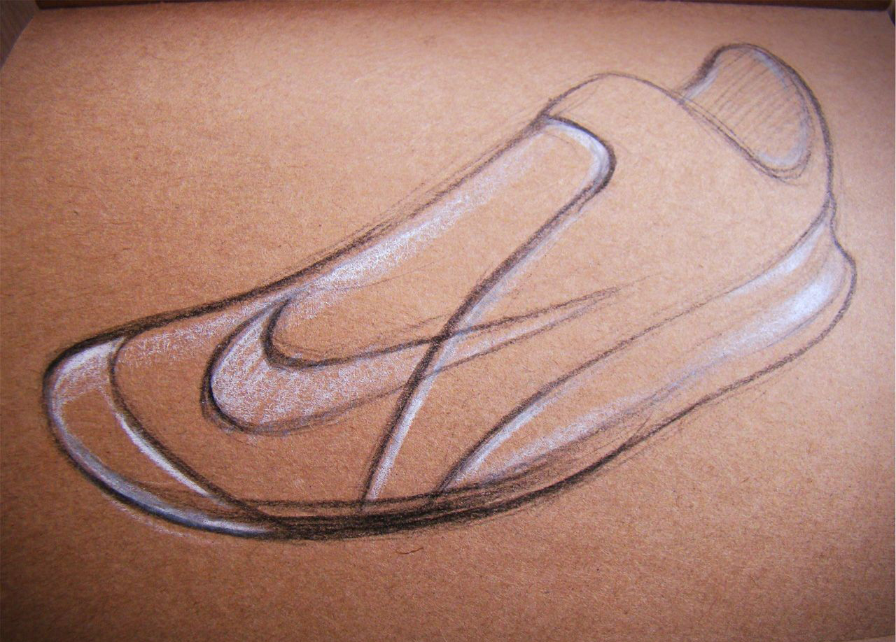 Hand drawn products，design sketch，Toner，marker pen，