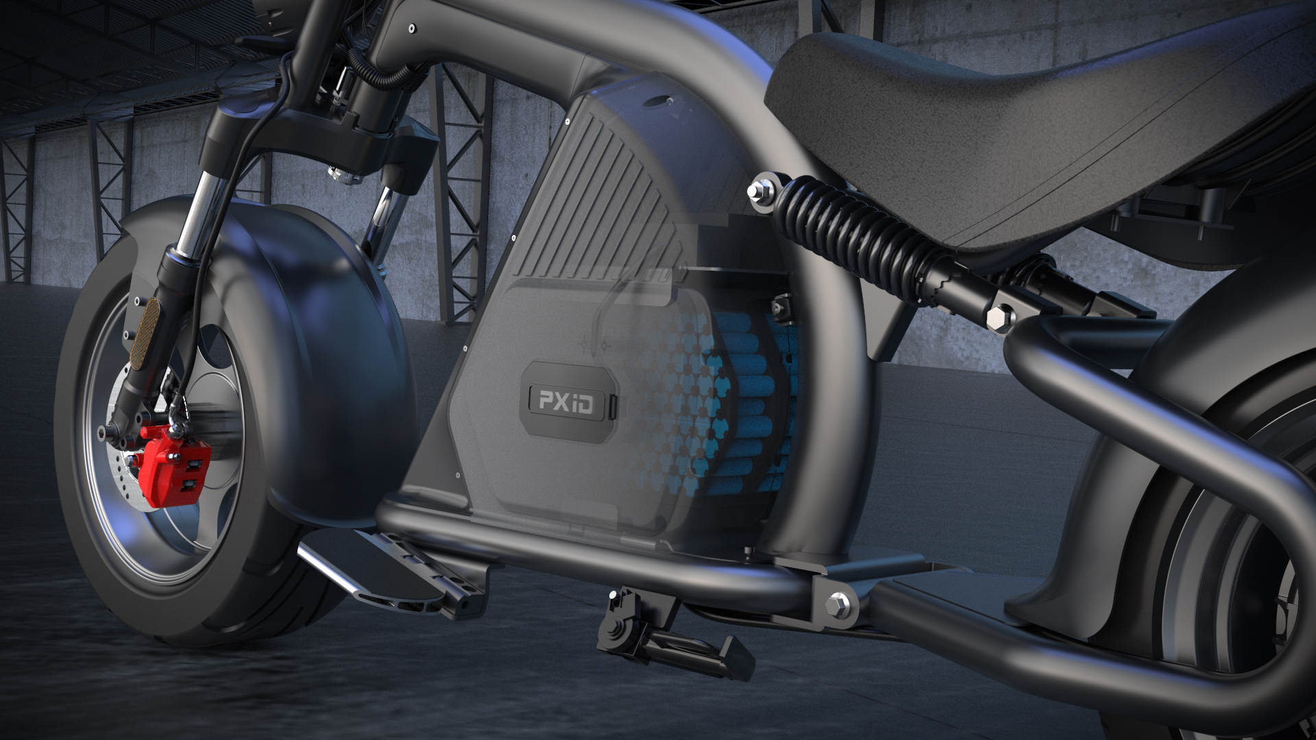 A big Harley that can bring passion and freedom，