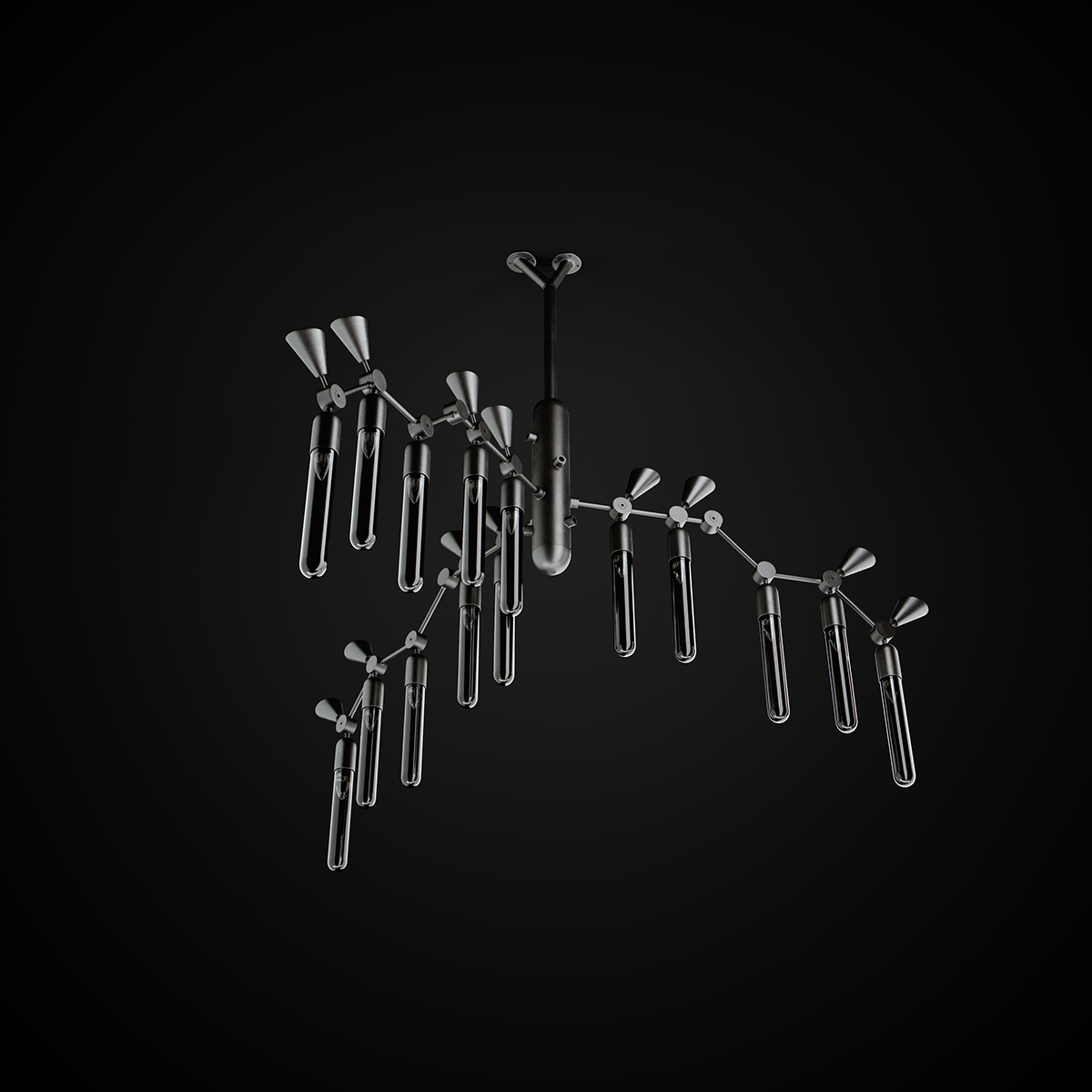 BODY3，Unique shape，lamp，Industrial wind，