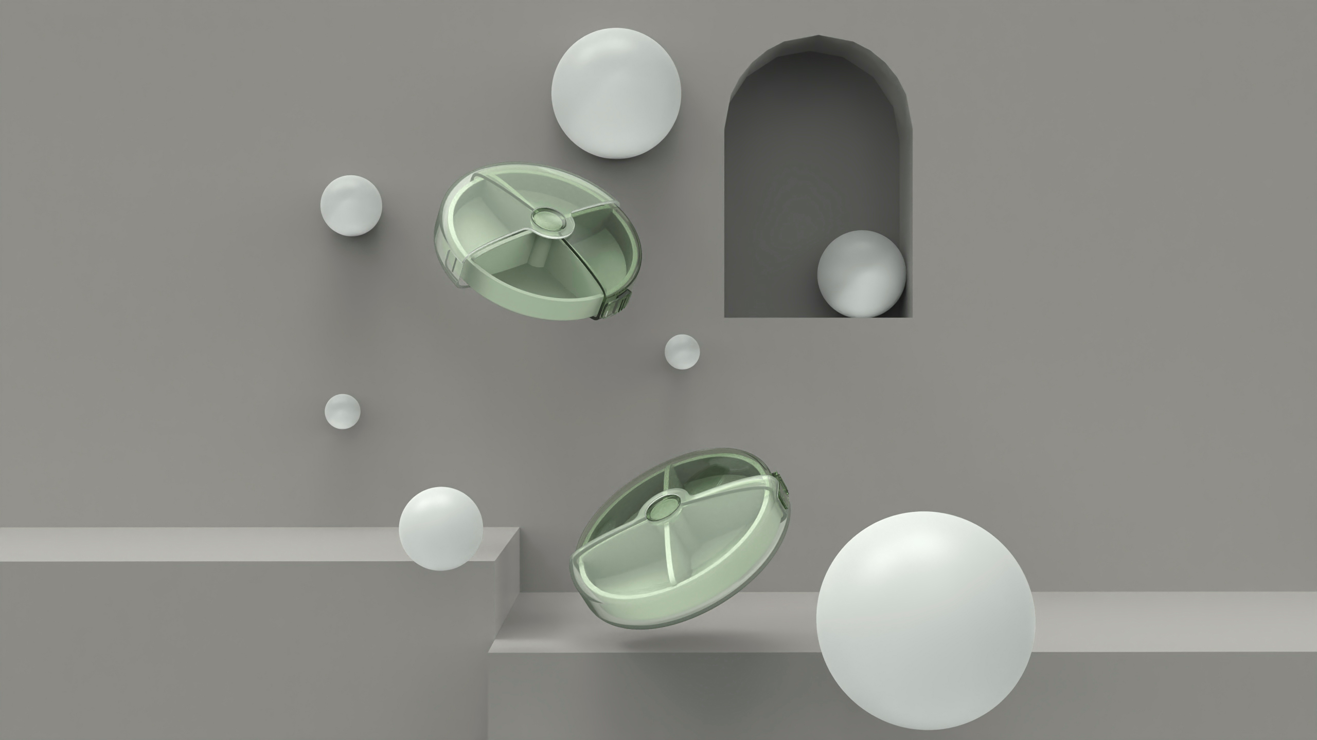 Storage, one hand operation，