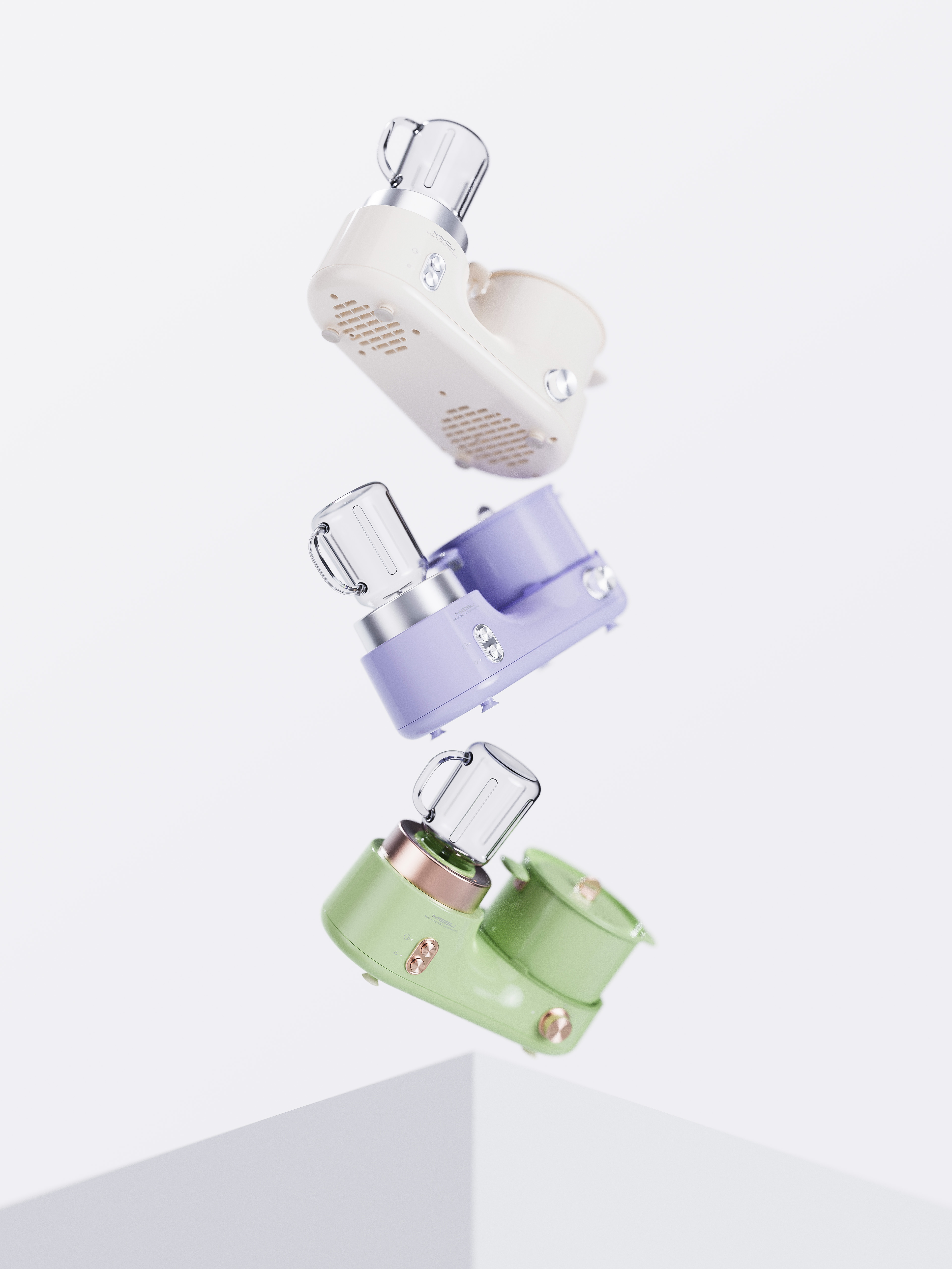 Breakfast machine，Simplicity，Retro，Branch，modelling，