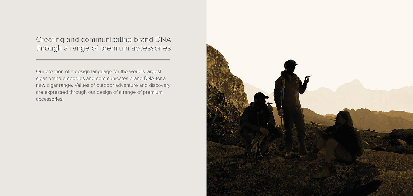 packing design，Cigar，adventure，Outdoor products，explore，