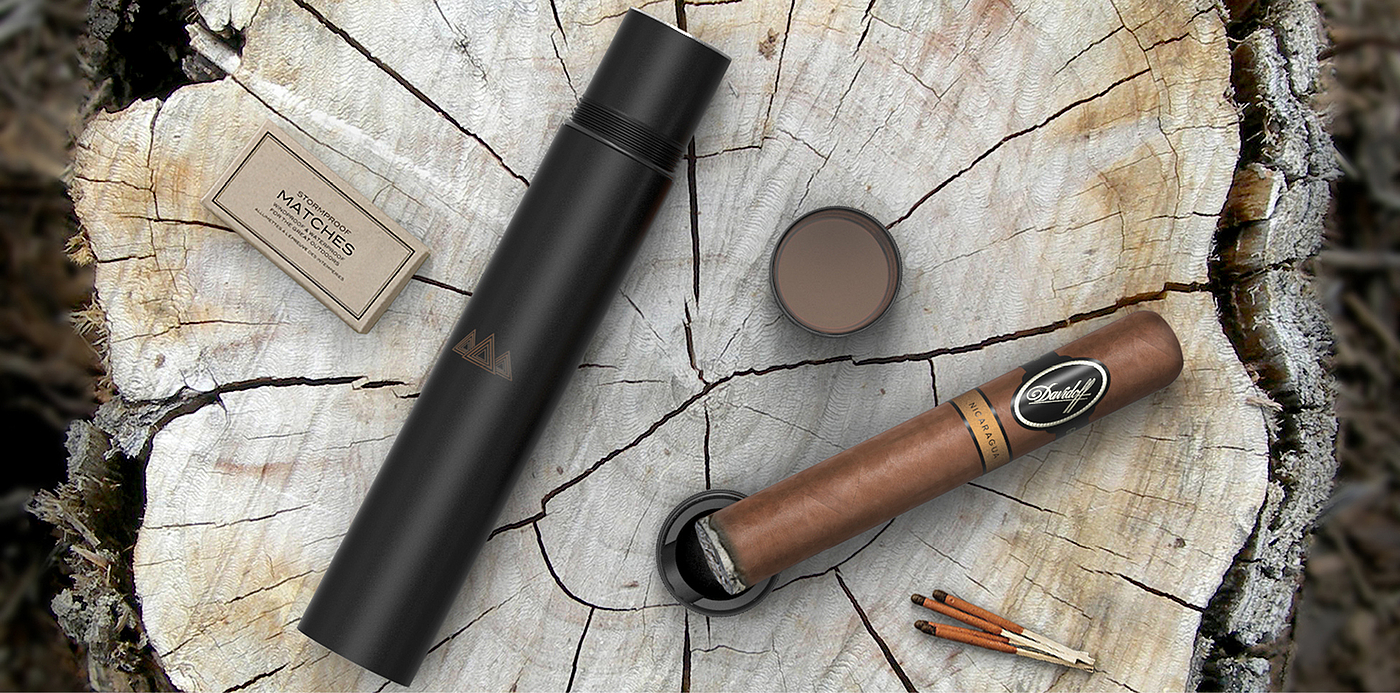 packing design，Cigar，adventure，Outdoor products，explore，