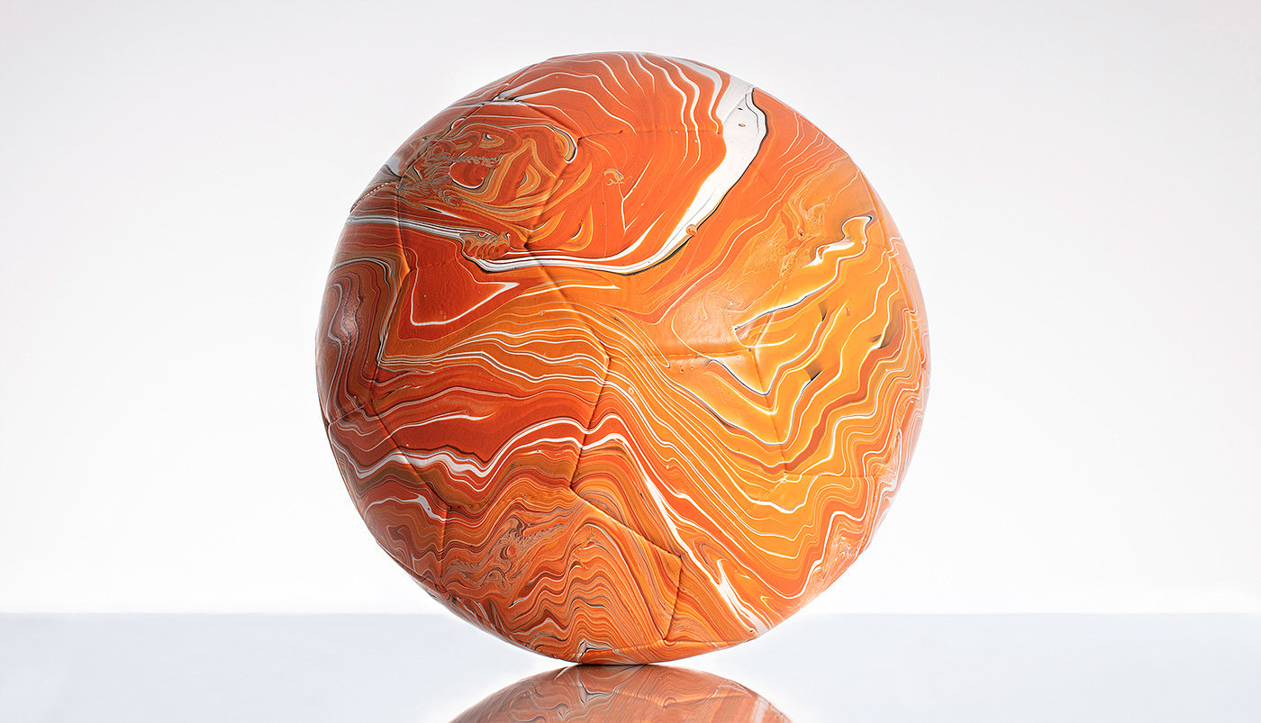 Art，Football，colour，pouring，