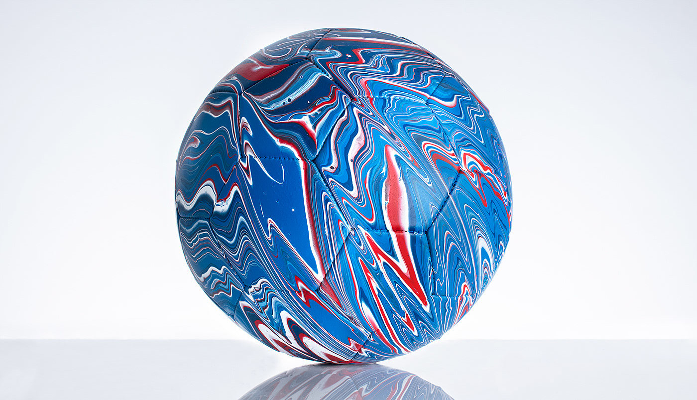 Art，Football，colour，pouring，