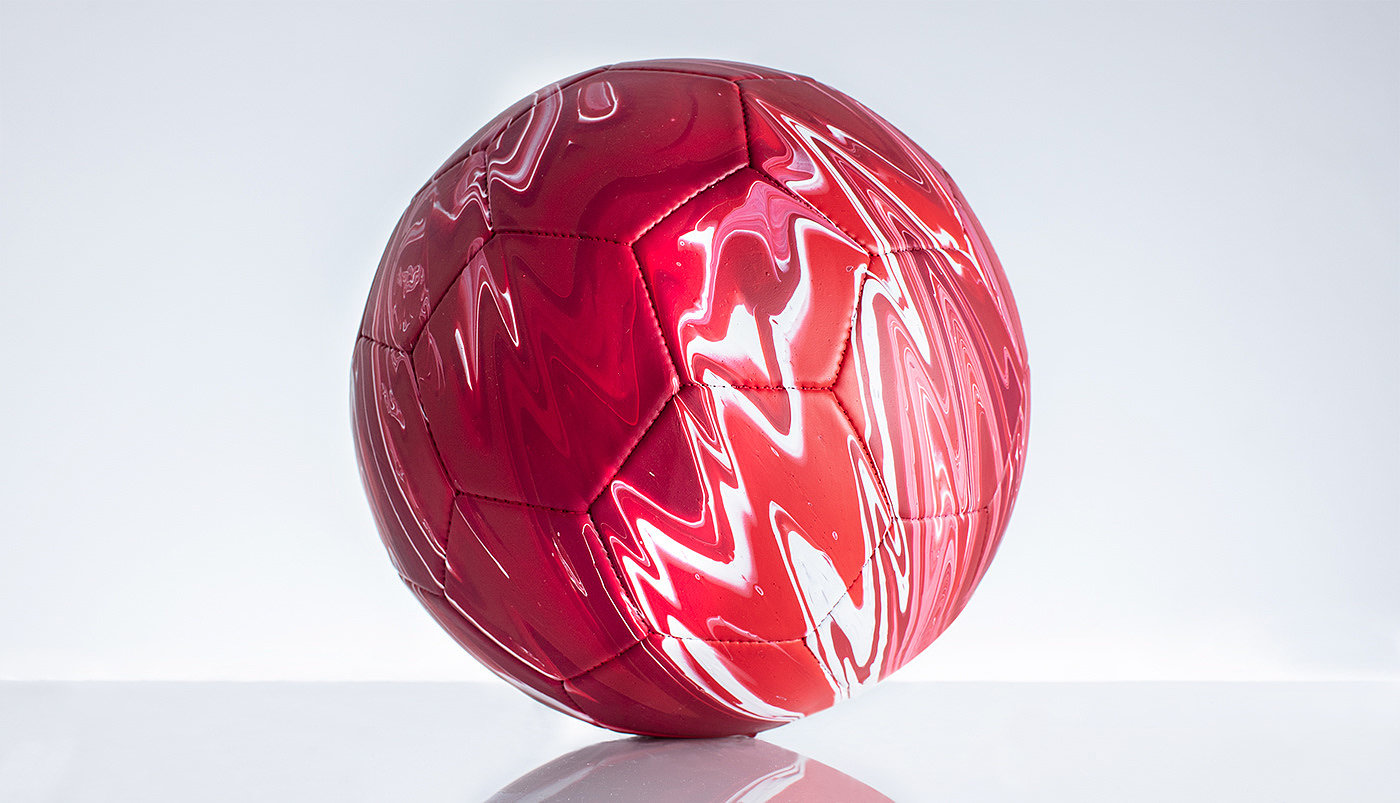 Art，Football，colour，pouring，