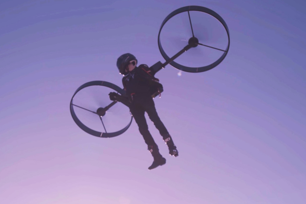 Jet Backpack，Flight device，Electric driving，