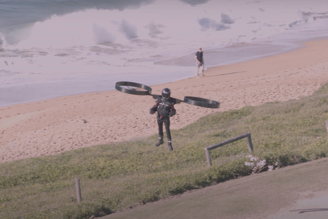 Jet Backpack，Flight device，Electric driving，