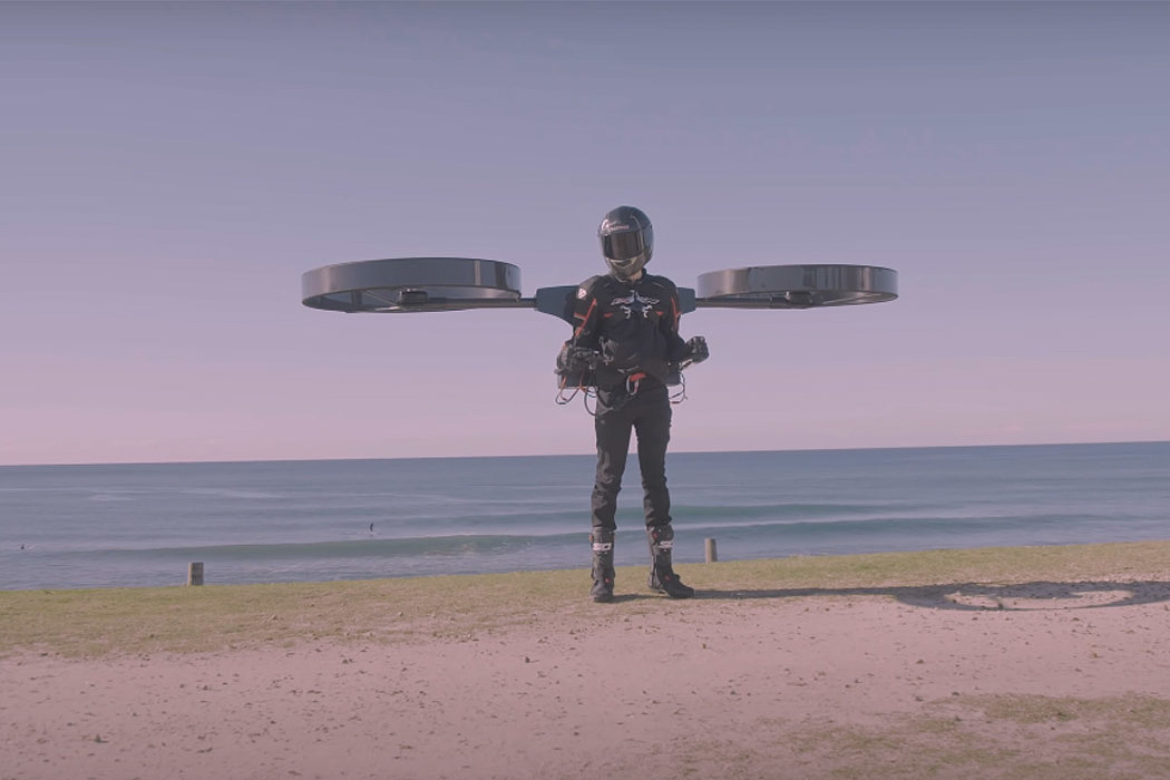 Jet Backpack，Flight device，Electric driving，