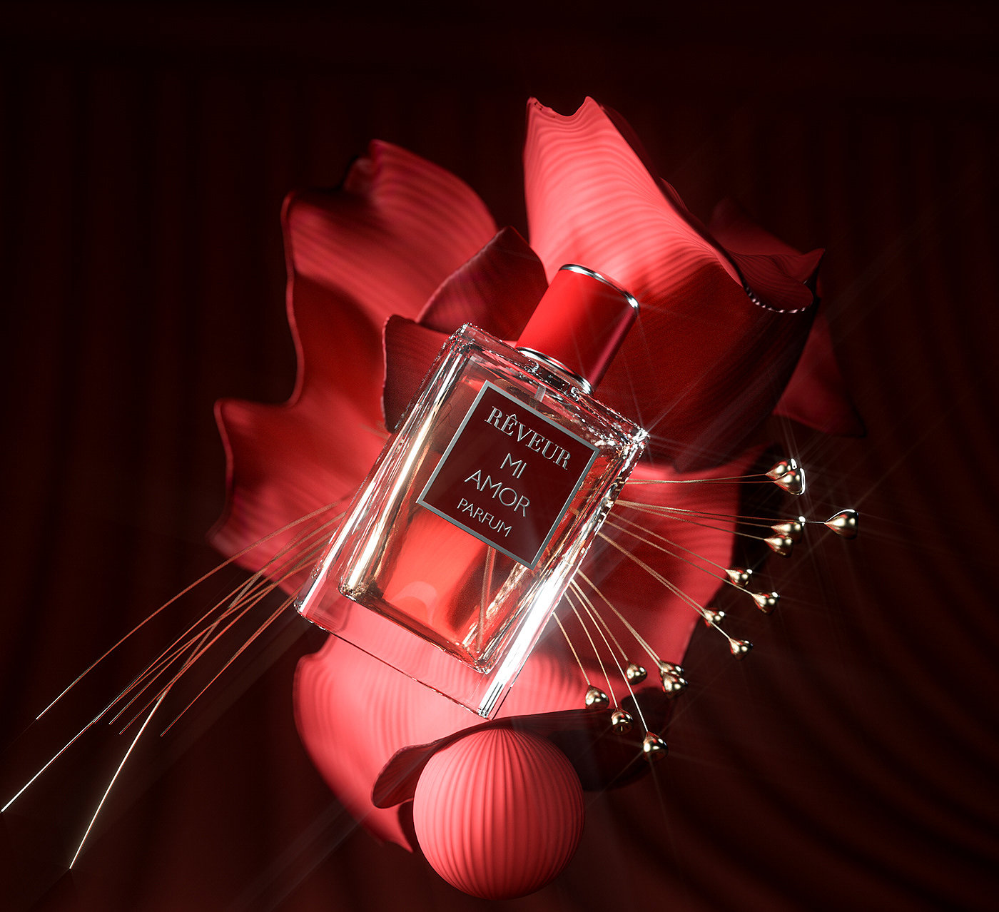 cgi，Perfume，c4d，Render，Ruminant，