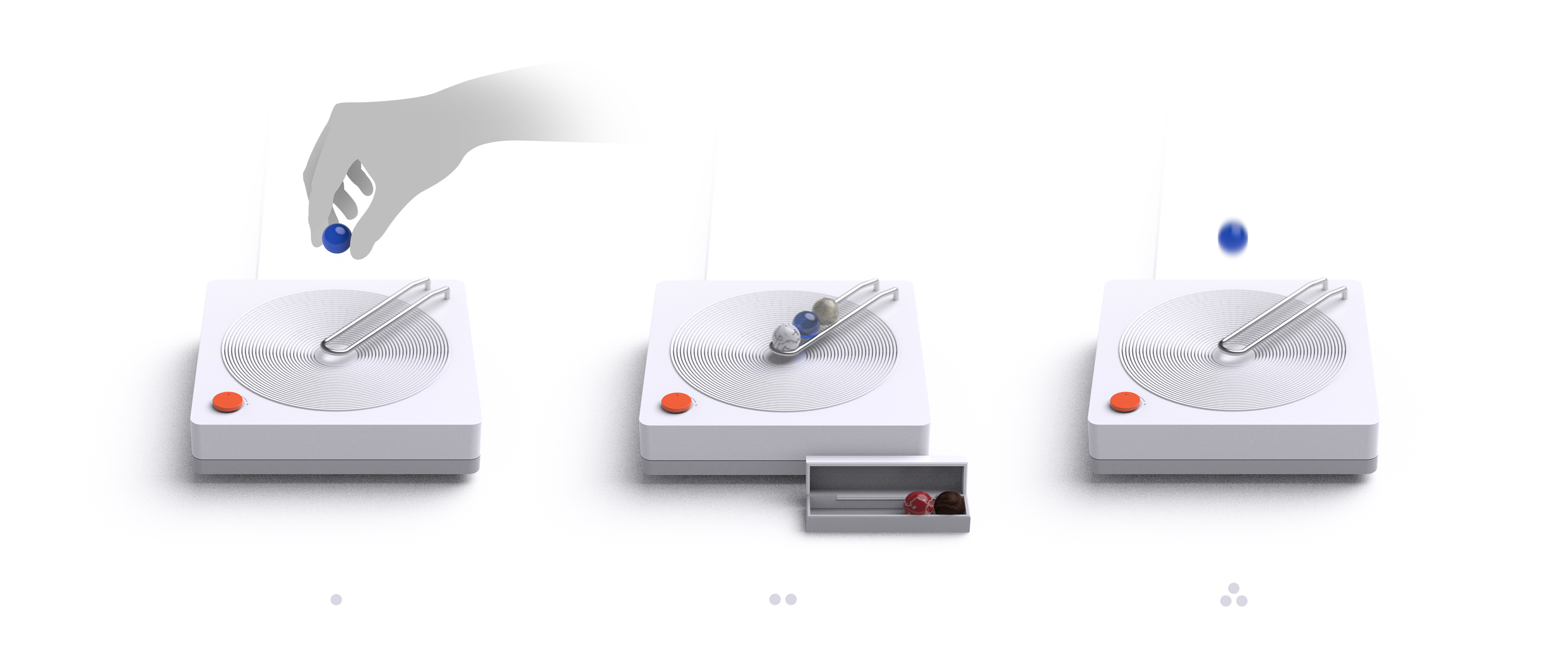 White noise，loudspeaker box，conceptual design，Help sleep，