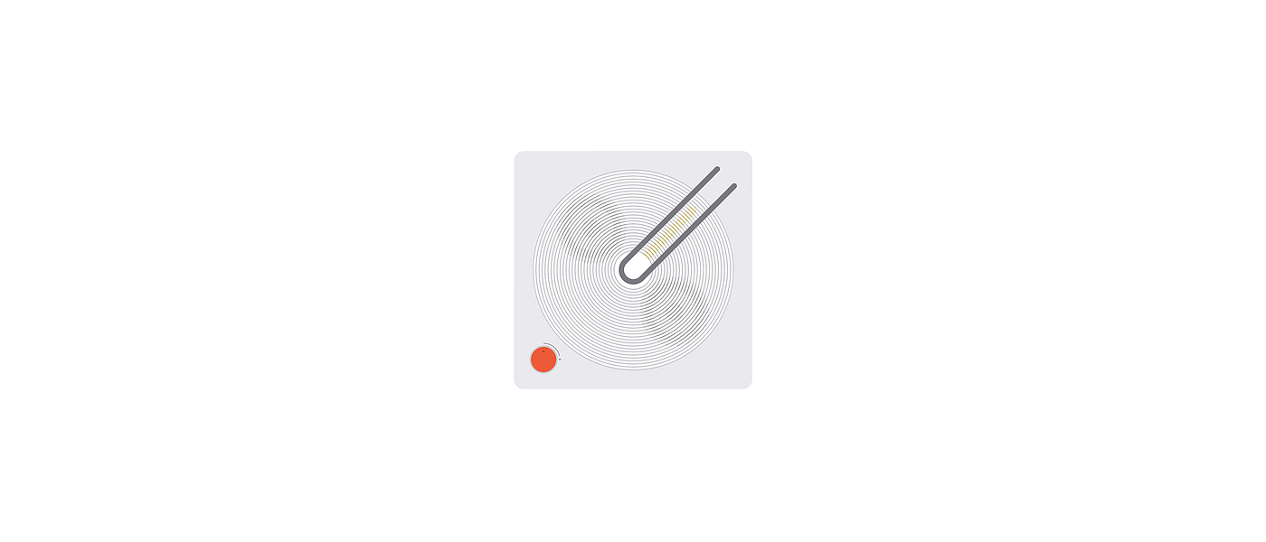 White noise，loudspeaker box，conceptual design，Help sleep，