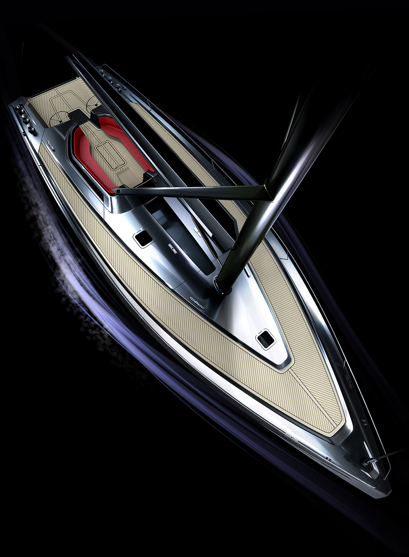 ship，yacht，Sailboat，conceptual design，