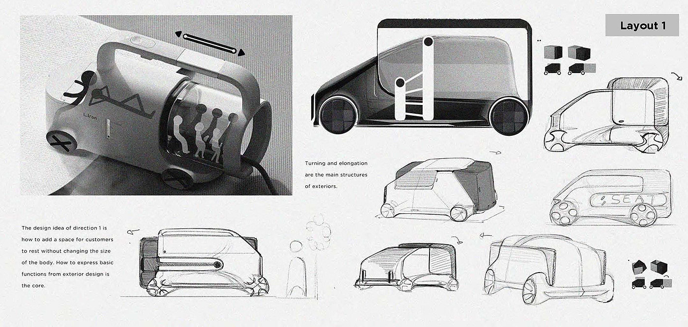 automobile，Restaurant，concept，