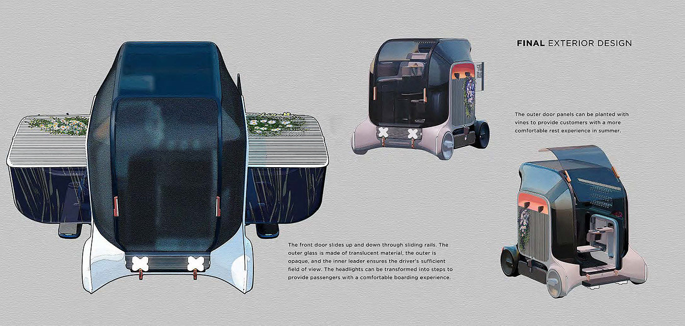 automobile，Restaurant，concept，