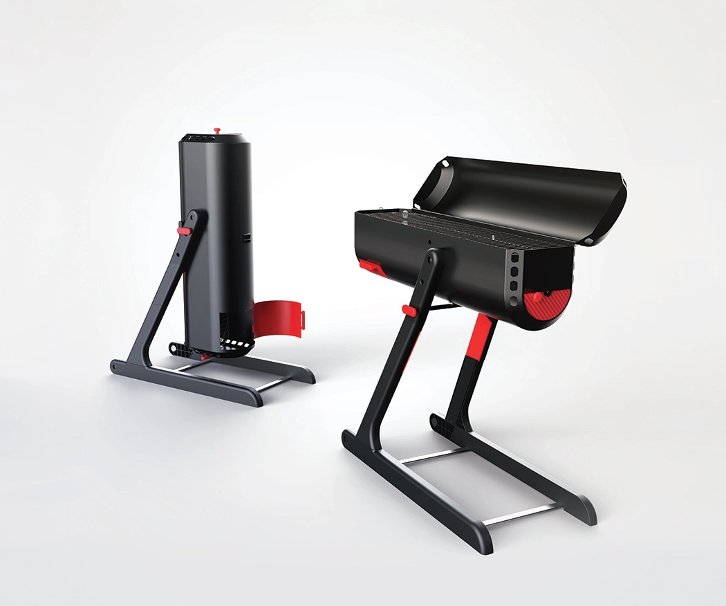 Barbecue rack，FlameOn，esthetics，