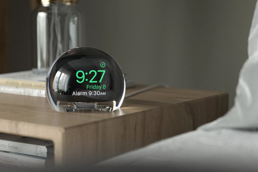 APPLE WATCH DOCK，NightWatch，Crystal ball，