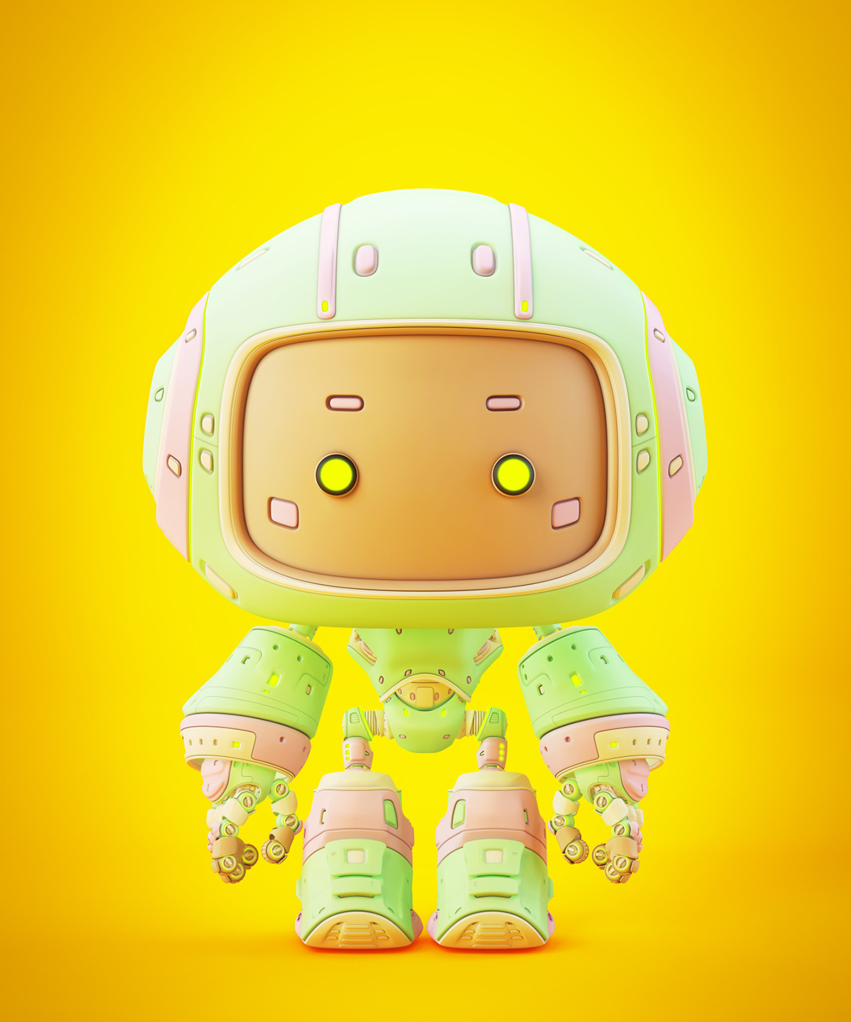 gummybot超可爱的机器人萌化你的心