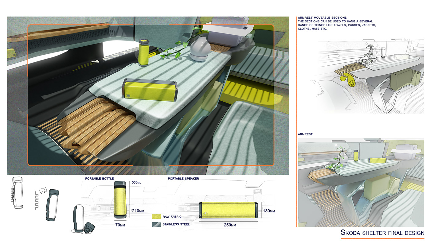 automobile，Hand drawn，inside，
