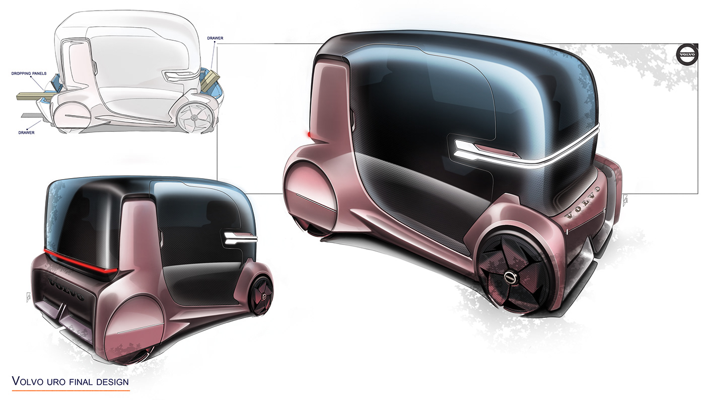 automobile，Hand drawn，inside，