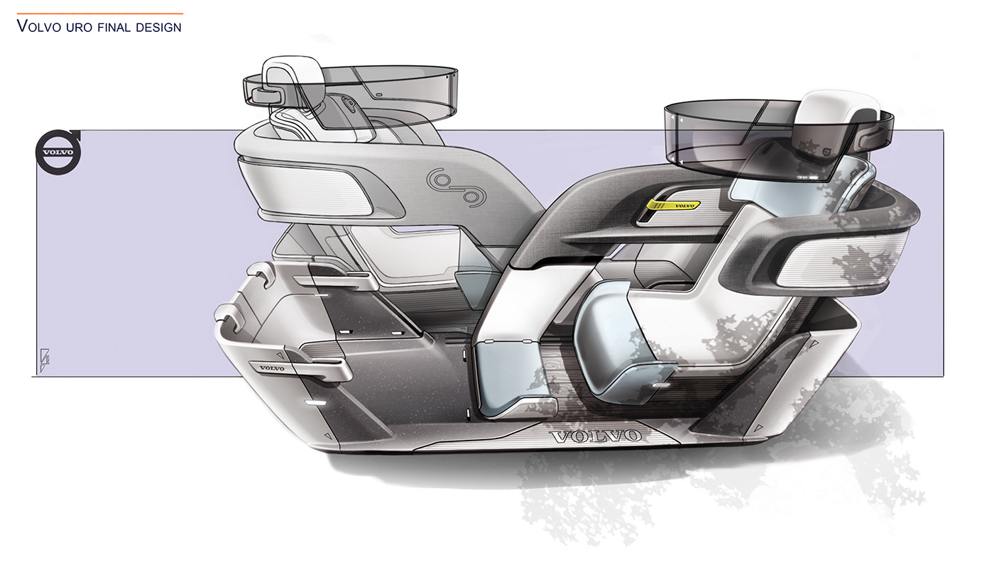 automobile，Hand drawn，inside，