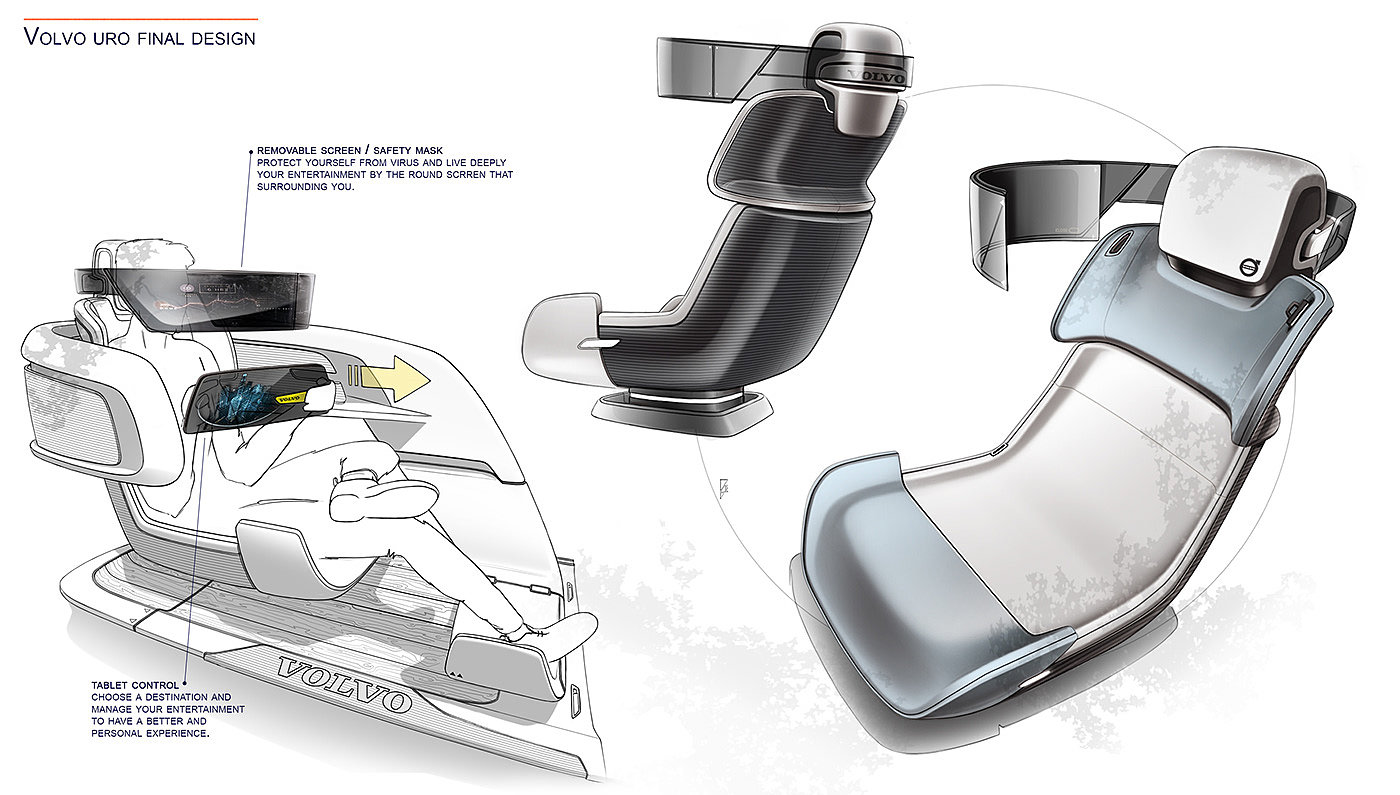automobile，Hand drawn，inside，