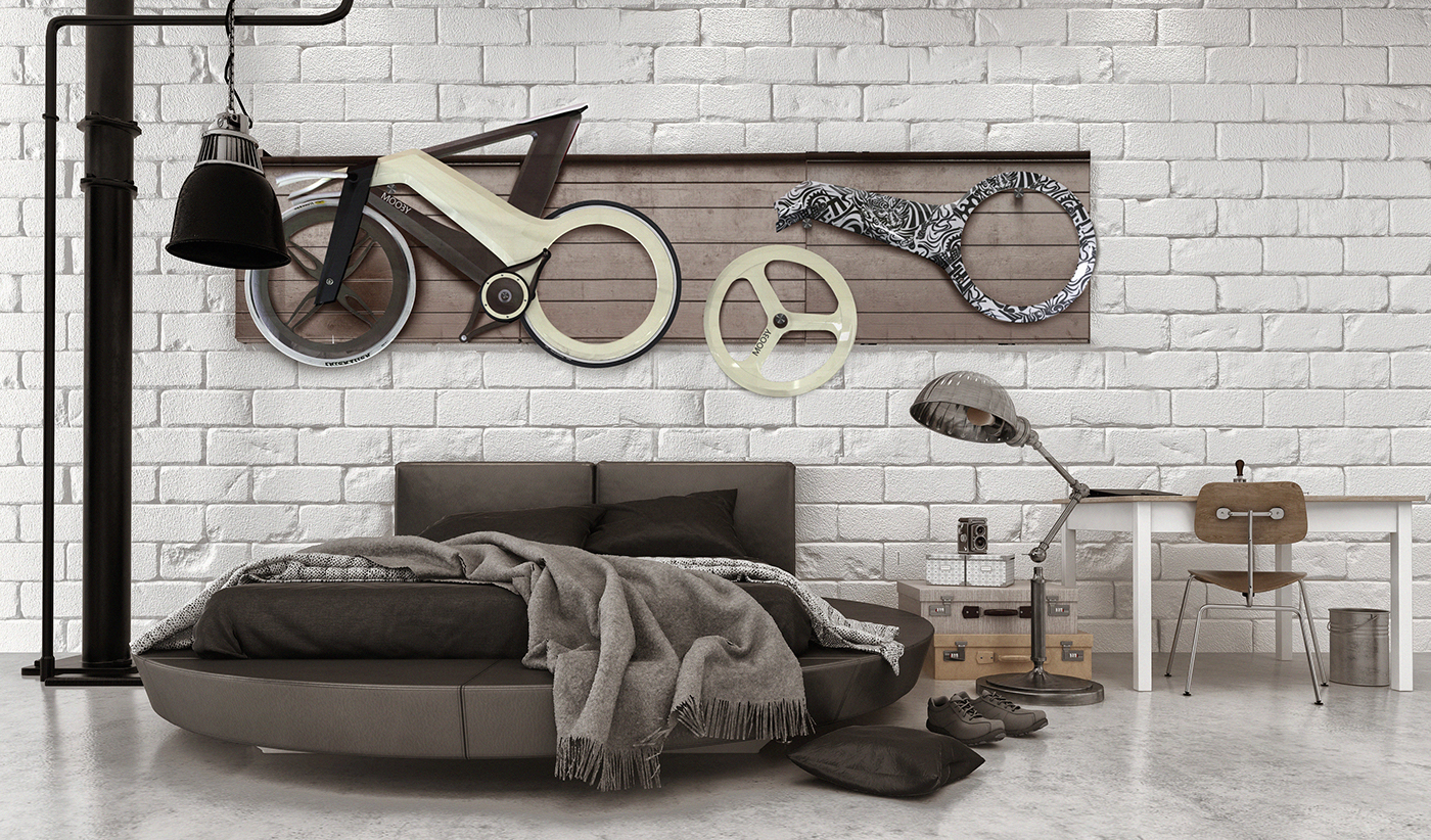 Bicycle，avant-garde design ，industrial design，Bicycle，modern，