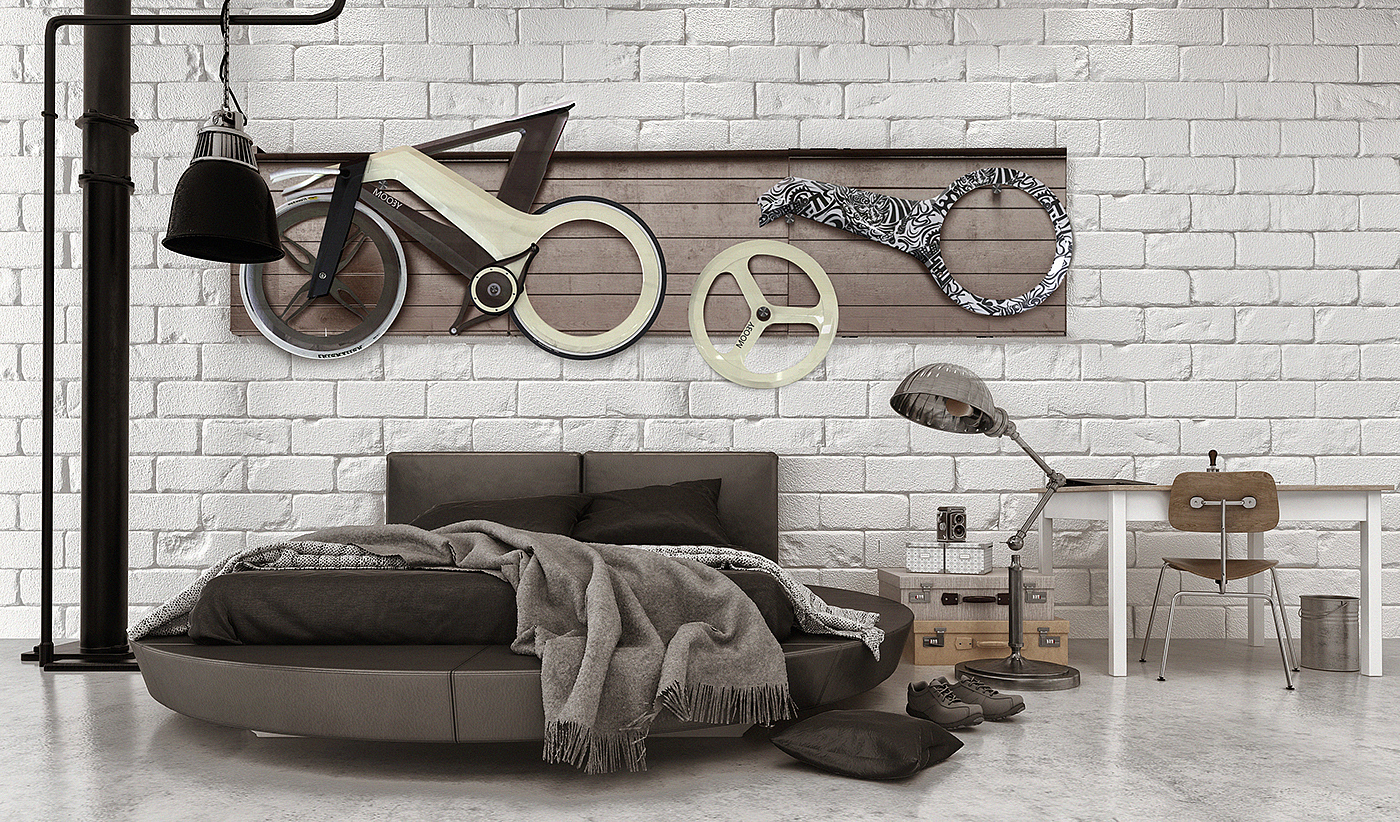 自行车，前卫设计，工业设计，单车，现代，