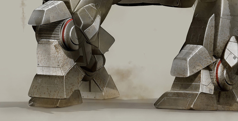 science and technology，robot，Future world，Creative design，