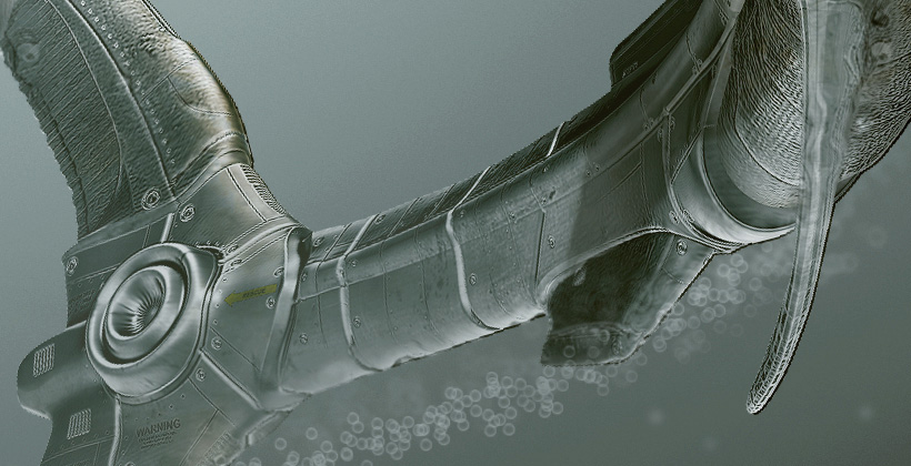 science and technology，robot，Future world，Creative design，