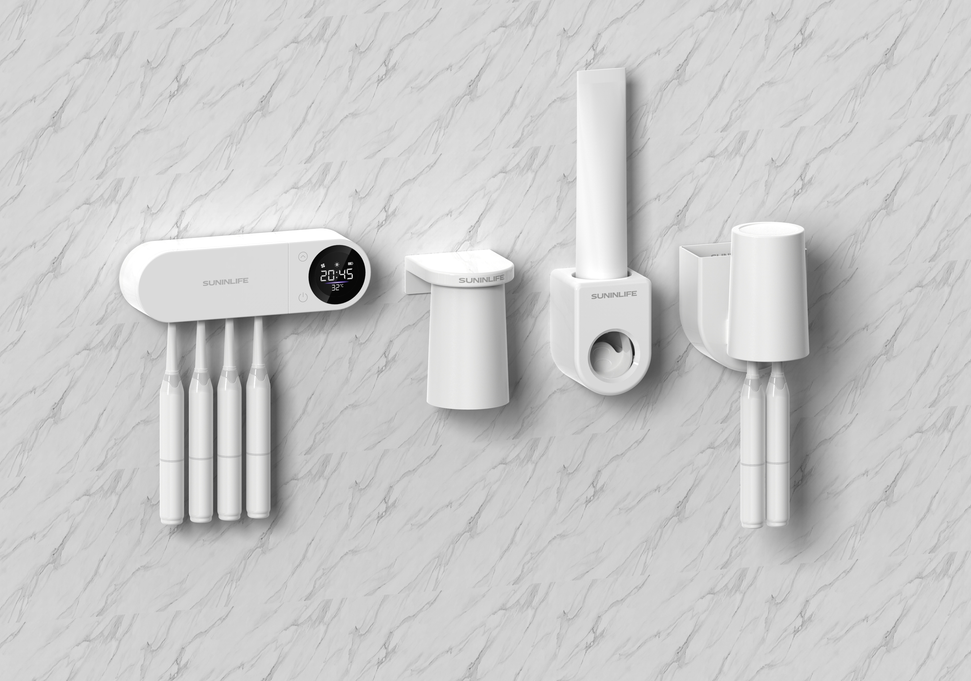 Toothbrush holder 1，