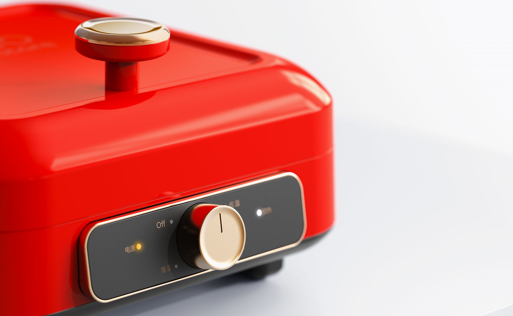 industrial design，Mingrui design，Smart appliances，Steak machine，Design，