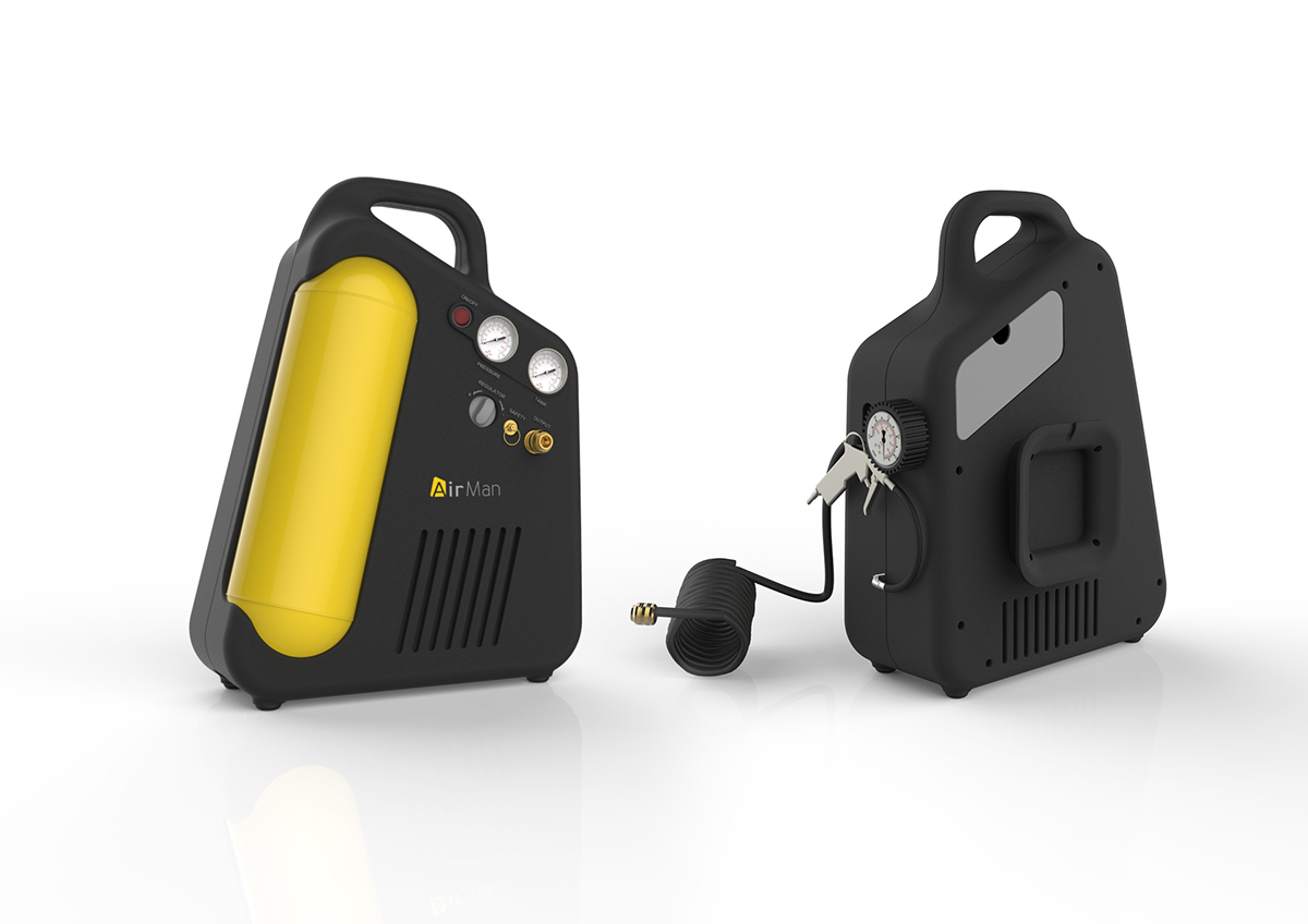 Air compressor，Portable，Tools and equipment，AirMan，