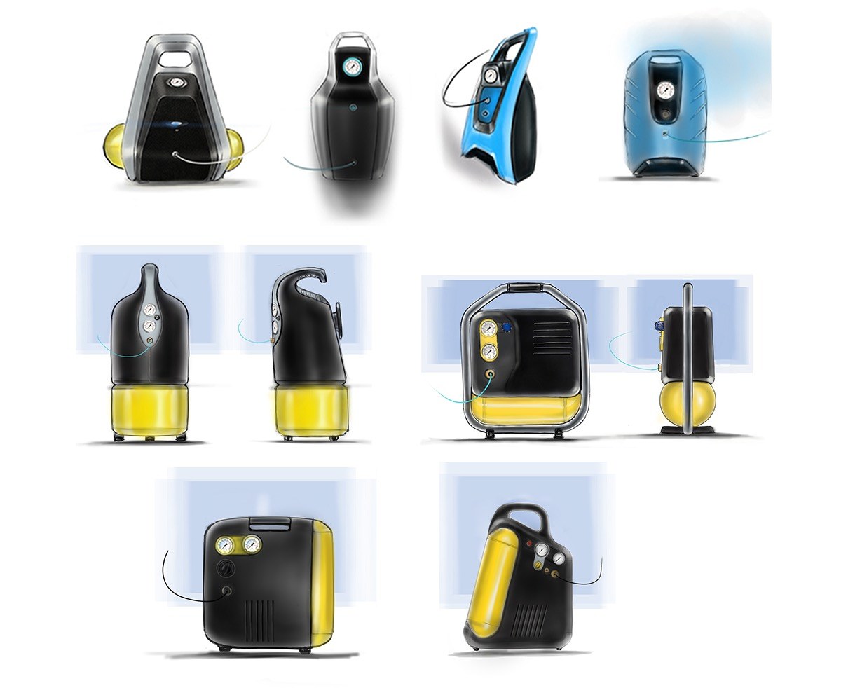 Air compressor，Portable，Tools and equipment，AirMan，