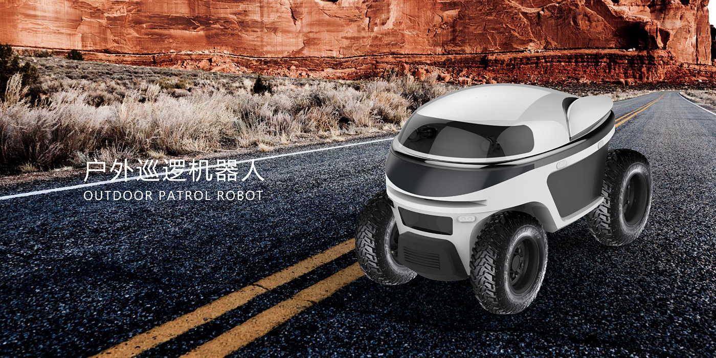 robot，Patrol robot，No contact，Sense of science and technology，