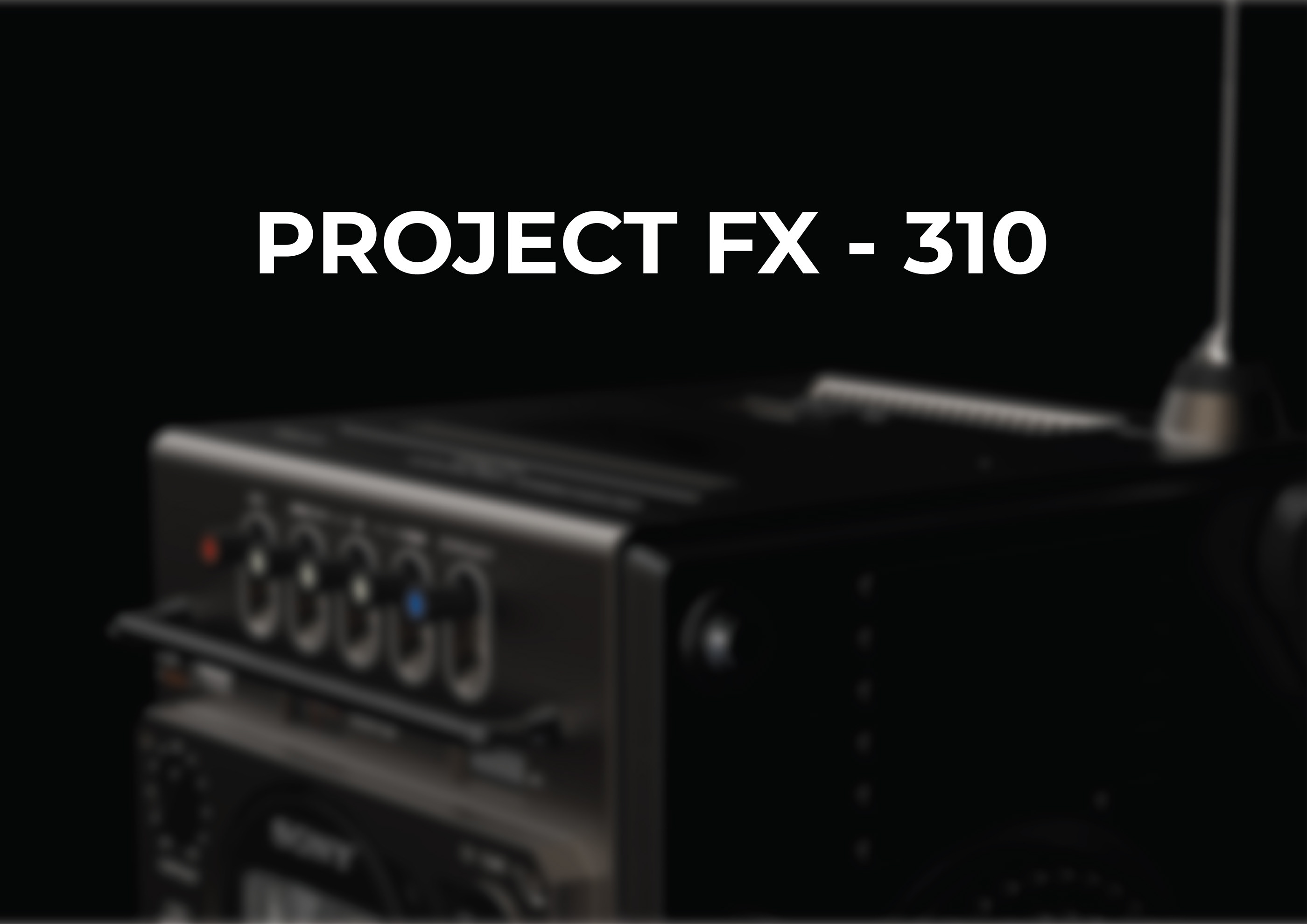 PROJECT FX-310，Sony，sony，recorder，