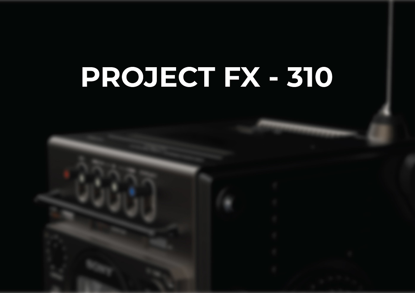 PROJECT FX-310，索尼，sony，收录机，