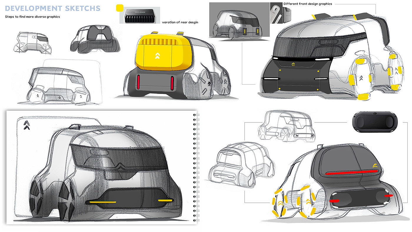 vehicle，conceptual design，MIGNON CITROEN，Citroen，