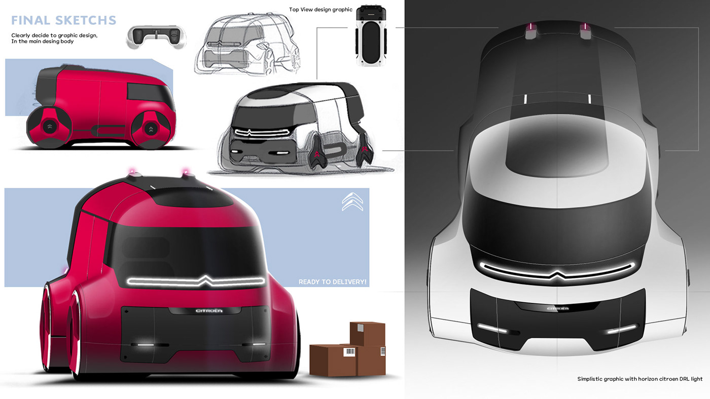 vehicle，conceptual design，MIGNON CITROEN，Citroen，