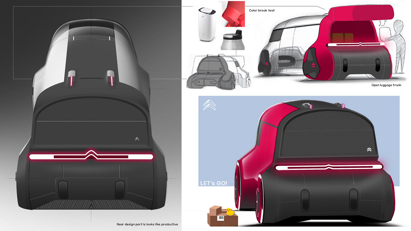 vehicle，conceptual design，MIGNON CITROEN，Citroen，