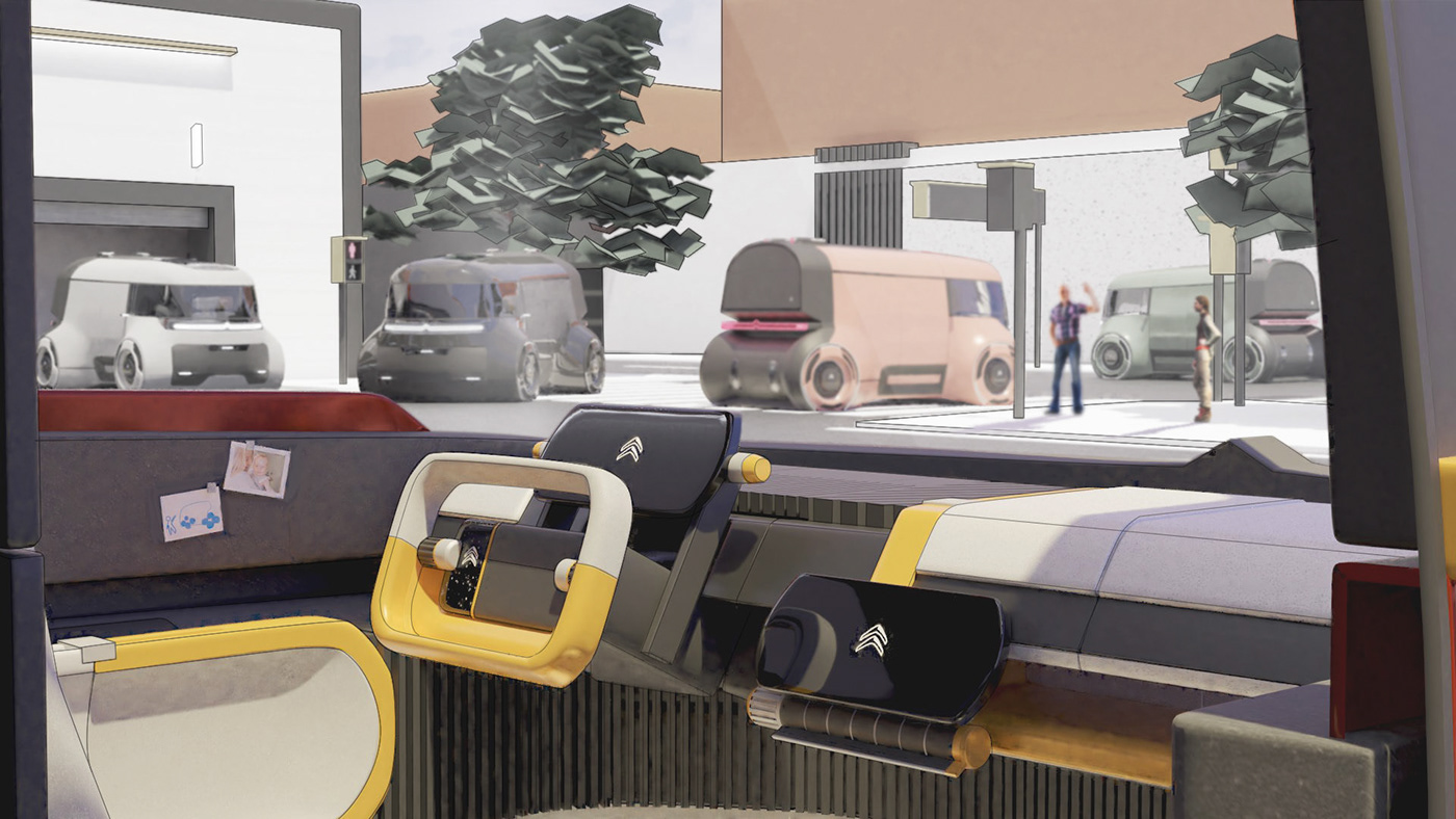 vehicle，conceptual design，MIGNON CITROEN，Citroen，