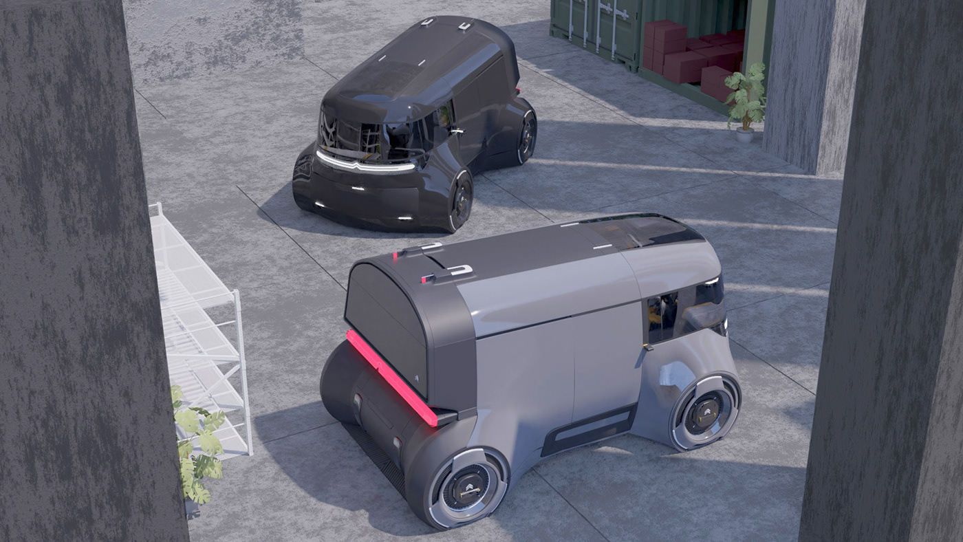 vehicle，conceptual design，MIGNON CITROEN，Citroen，